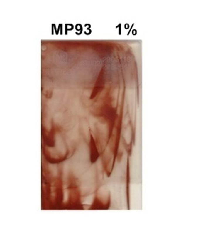 MP93单色流纹色母（PP/HDPE流纹色母）1%添加量